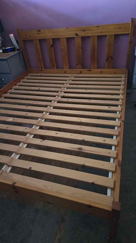 Photo of free King size bed frame (Dinesgreen WR2) #1