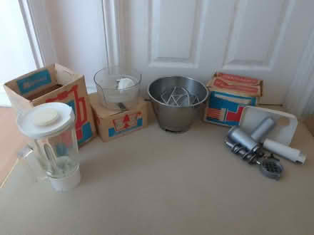 Photo of free Kenwood mixer accessories (Crediton EX17) #1