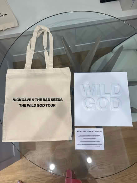 Photo of free Nick Cave tote and plastic mould (Old Town) #1