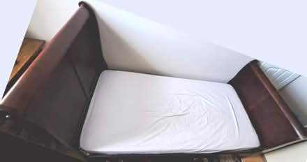 Photo of free Wooden twin bed (Newmarket) #3