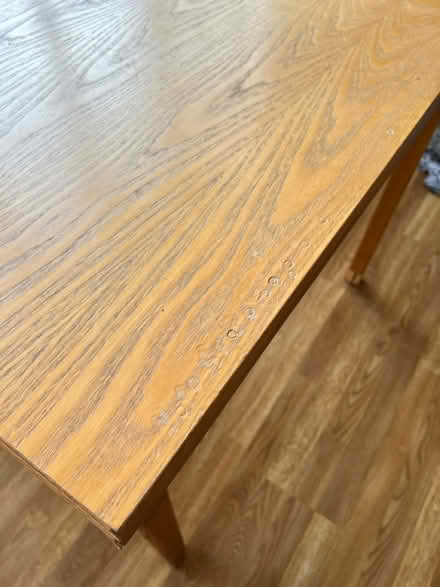 Photo of free Wooden dining table (Gunthorpe) #4