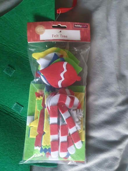 Photo of free Felt christmas tree decoration (Battle RG30) #2
