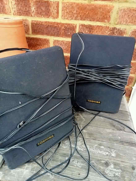 Photo of free Speakers and wall brackets (Polegate BN26) #1