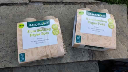 Photo of free Seeding paper pots (Low Leighton SK22) #1