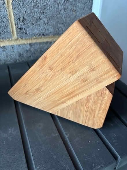 Photo of free Wooden knife block - knives not included! (Berkhamsted HP4) #3