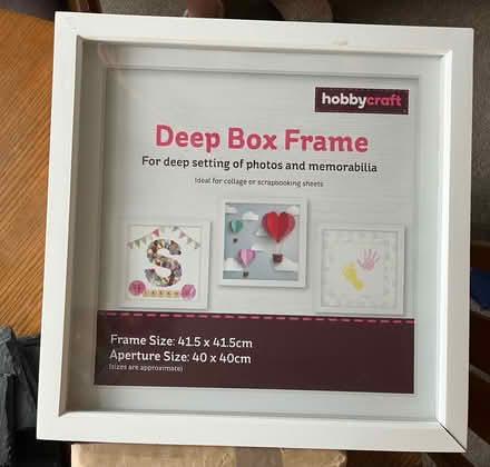 Photo of free Large hobbycraft box frame (Bromley BR2) #1