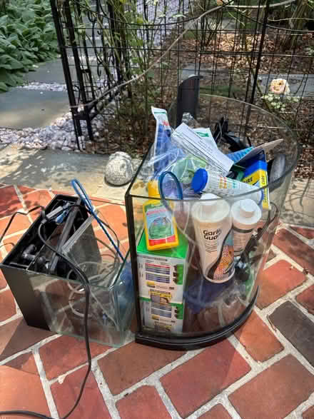 Photo of free Fish tank and gear (Alexandria VA by MasonicTemple) #1