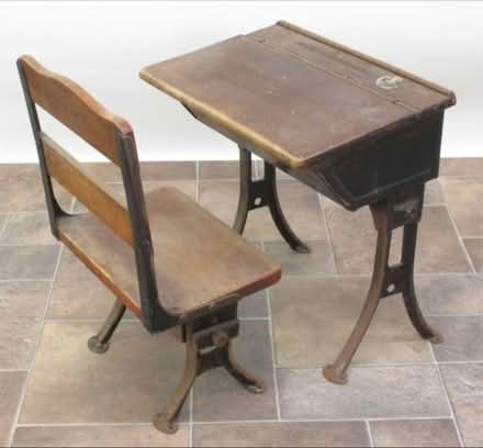 Photo of Old school desk (Threemilestone Truro) #1