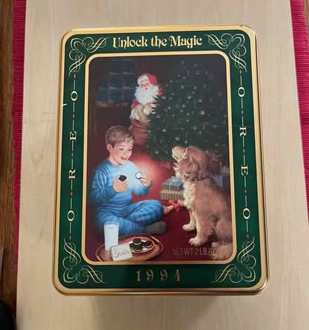Photo of free Metal Cookie Tin (Springfield, Delco) #2