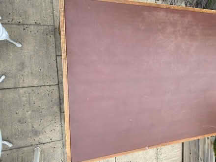 Photo of free Very Sturdy Vintage Wooden Table (Queen Edith's Ward CB1) #2