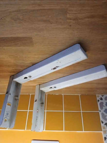 Photo of free Heavy duty adjustable brackets for a microwave (Great Salkeld CA11) #2