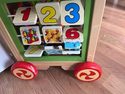 Photo of free Wooden baby walker & toys (Chatham) #2