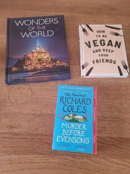 Photo of free 3 books (Freehold LA1) #1
