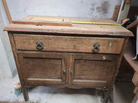 Photo of free Cabinet with electric saw (Guildford GU2) #1