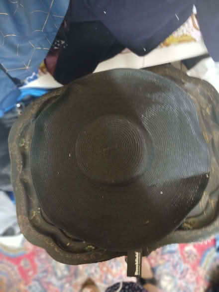 Photo of free Unworn black straw hat size medium (Earlsfield SW18) #1