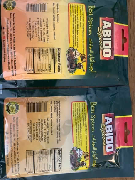 Photo of free Unopened spices (Bay Ridge) #2