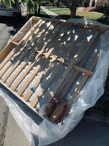 Photo of free Bed frame / queen (Liberty Park area) #1