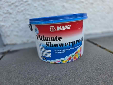 Photo of free Showerproof ready to use tile adhesive (Staveley LA8) #1