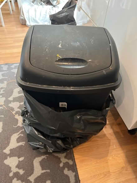 Photo of free Black swing bin (Chatham) #1
