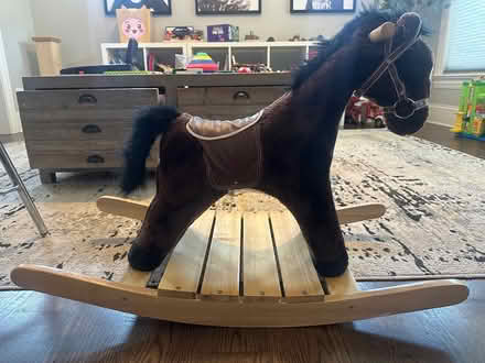 Photo of free Kids upholstered rocking chair (hinsdale) #1