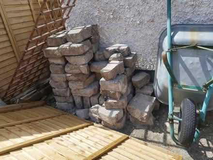Photo of free Used Concrete Blocks & Lg Bag Sand (Raheny) #1