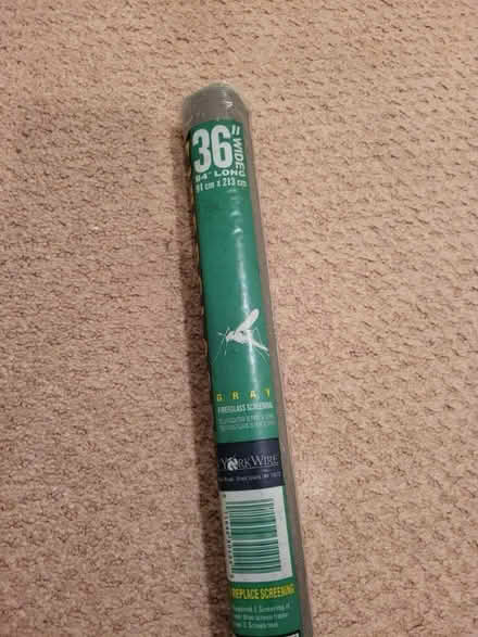 Photo of free Roll of fiberglass screen (Hill East) #1