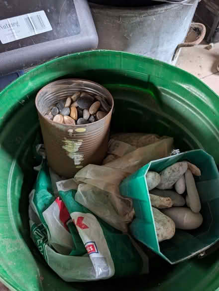 Photo of free Bin of all different shaped rocks (Rothwell LS26) #1