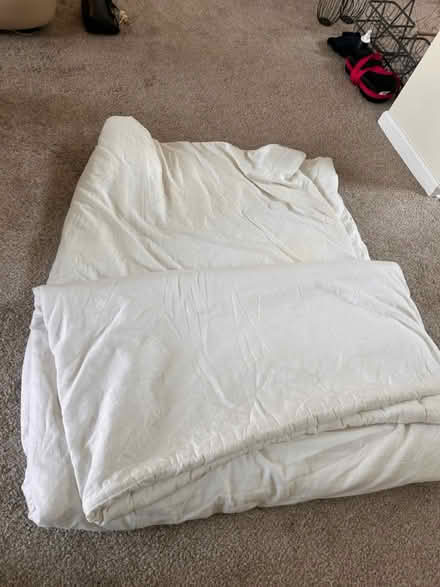 Photo of free King comforter. Discolored (Fenton mi) #1