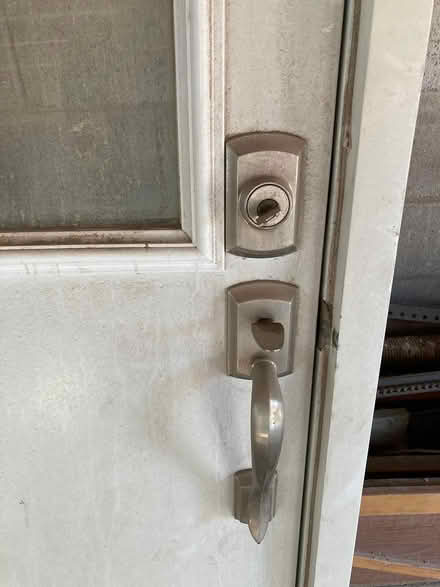 Photo of free Insulated exterior door with frame (Little Italy) #2