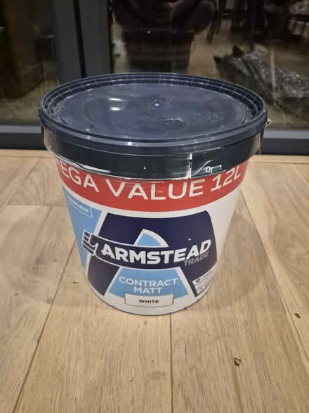 Photo of free 10L contract matt white paint (CF5 Victoria Park) #1