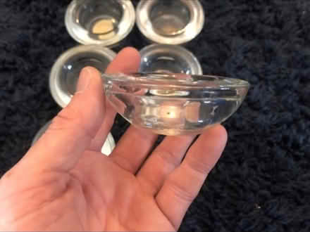 Photo of free T-light candle holders x 6 (Cheshunt En8) #2