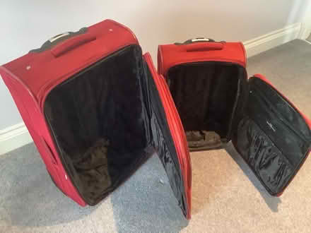 Photo of free Two Delsey wheeled suitcases (Wallingford) #2
