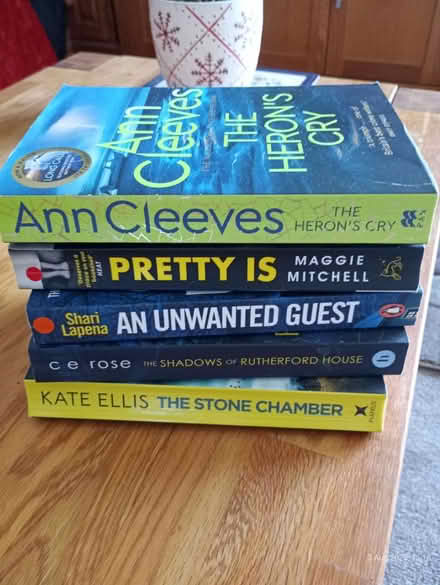 Photo of free 5 x Thriller / Crime Books (SS0 Westcliff) #1