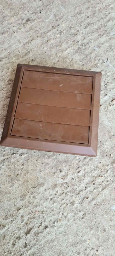 Photo of free Brown plastic ventilation louvre (Binfield Heath RG9) #1