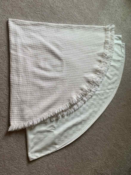 Photo of free Round Tableclothes 5ft dia. (2) (13 Mile & Haggerty) #1