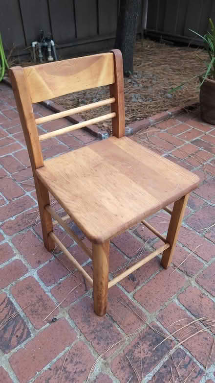 Photo of free Mini wooden chair (Terra Linda) #1