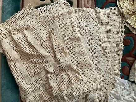 Photo of free Linens Vintage Doily Crochet Mix (Old Town Bowie) #2