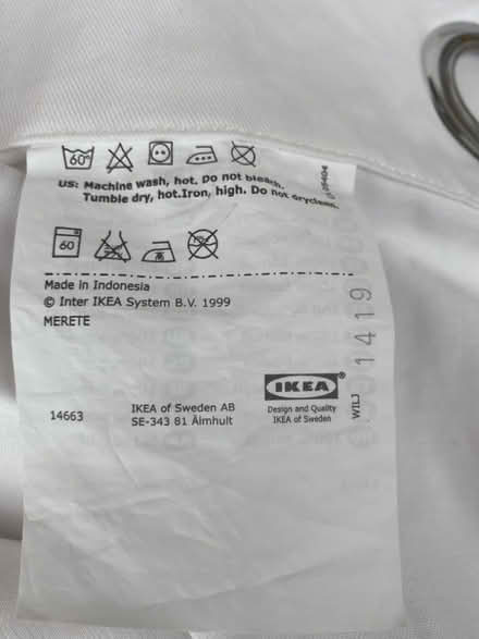Photo of free IKEA long curtains (Hornchurch RM11) #2