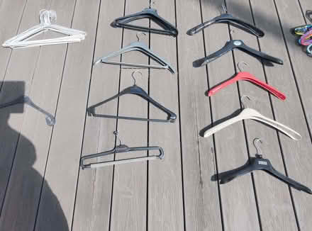 Photo of free A selection of coat hangers - all adult sizes. (Stirling FK7) #2