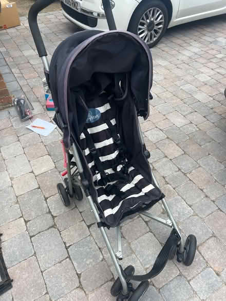 Photo of free Black fold away buggy (Stanway, CO3) #1