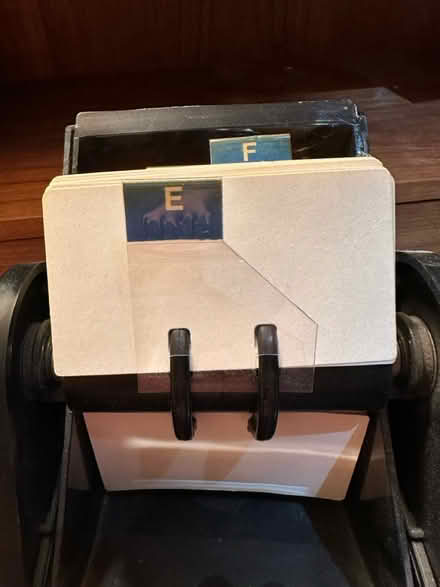 Photo of free Vintage Roladex (Davis Square, Somerville) #2