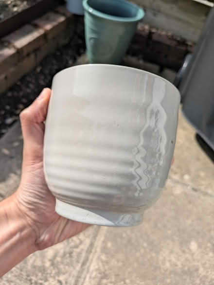 Photo of free Ceramic plant pot (North Tonbridge, TN10) #1