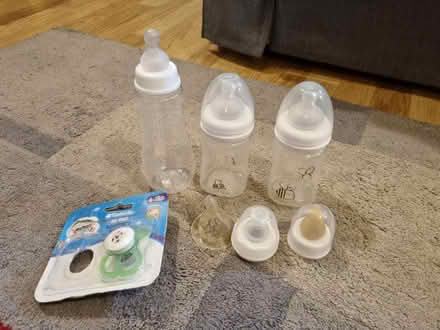 Photo of free Baby bottles, teats, dummy (Cressington, Liverpool - L19) #1