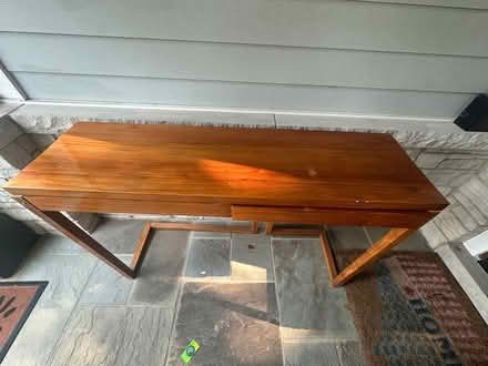Photo of free MCM console table/desk (hinsdale) #2