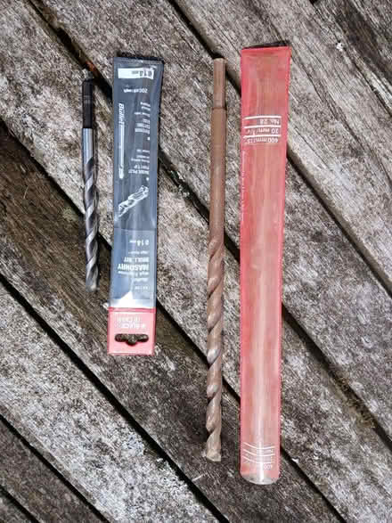 Photo of free Two masonry bits NOT for SDS drill (Great Salkeld CA11) #1