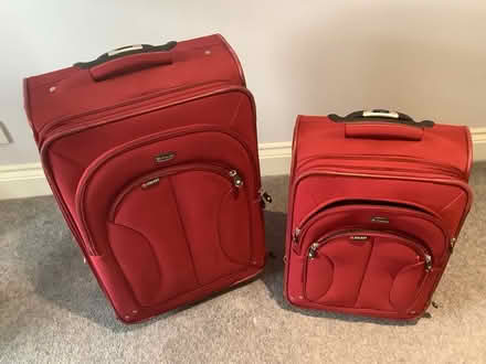 Photo of free Two Delsey wheeled suitcases (Wallingford) #1