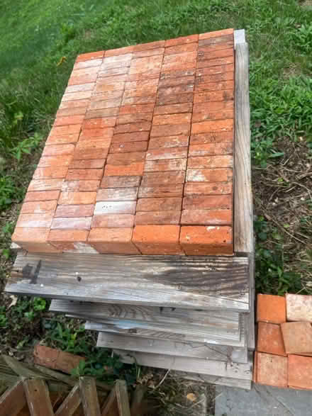 Photo of free Terracotta 2”x2” tiles (Glen echo, md) #3