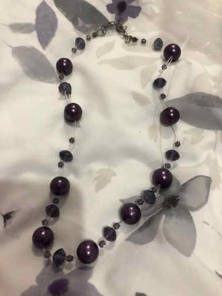 Photo of free Purple beaded necklace (Westbury BA13) #1