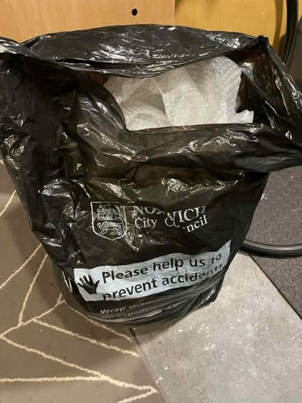 Photo of free Big bag of bubble wrap (Norwich centre) #1