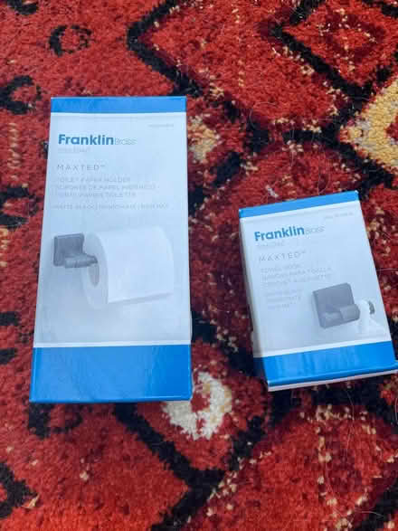 Photo of free Toilet paper and towel hooks (Becket, MA) #1